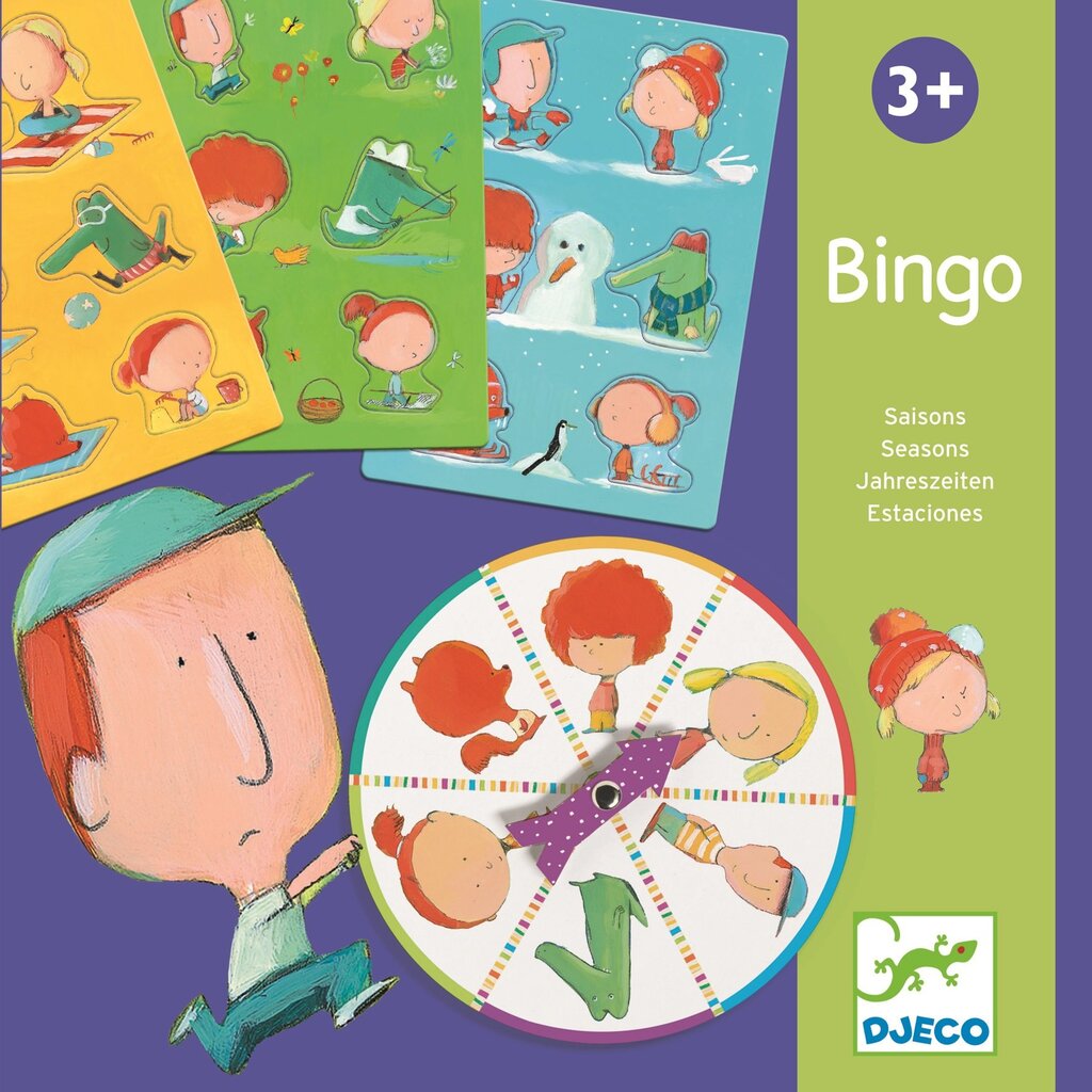 Lavinamasis bingo žaidimas Djeco, DJ08114 kaina ir informacija | Stalo žaidimai, galvosūkiai | pigu.lt