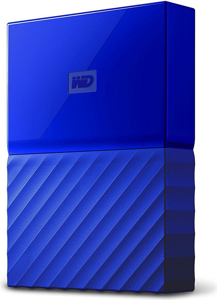 WD My Passport 2.5" 4 TB, USB 3.0, Mėlyna цена и информация | Išoriniai kietieji diskai (SSD, HDD) | pigu.lt