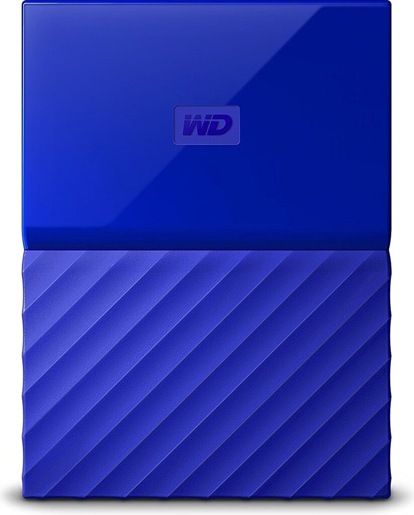 WD My Passport 2.5" 4 TB, USB 3.0, Mėlyna цена и информация | Išoriniai kietieji diskai (SSD, HDD) | pigu.lt