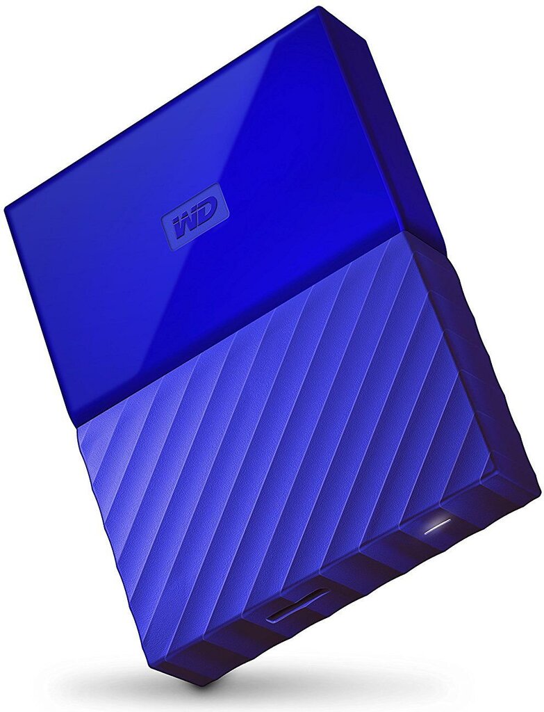 WD My Passport 2.5" 4 TB, USB 3.0, Mėlyna цена и информация | Išoriniai kietieji diskai (SSD, HDD) | pigu.lt
