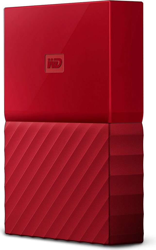 WD My Passport 2.5" 3 TB, USB 3.0, Raudona kaina ir informacija | Išoriniai kietieji diskai (SSD, HDD) | pigu.lt