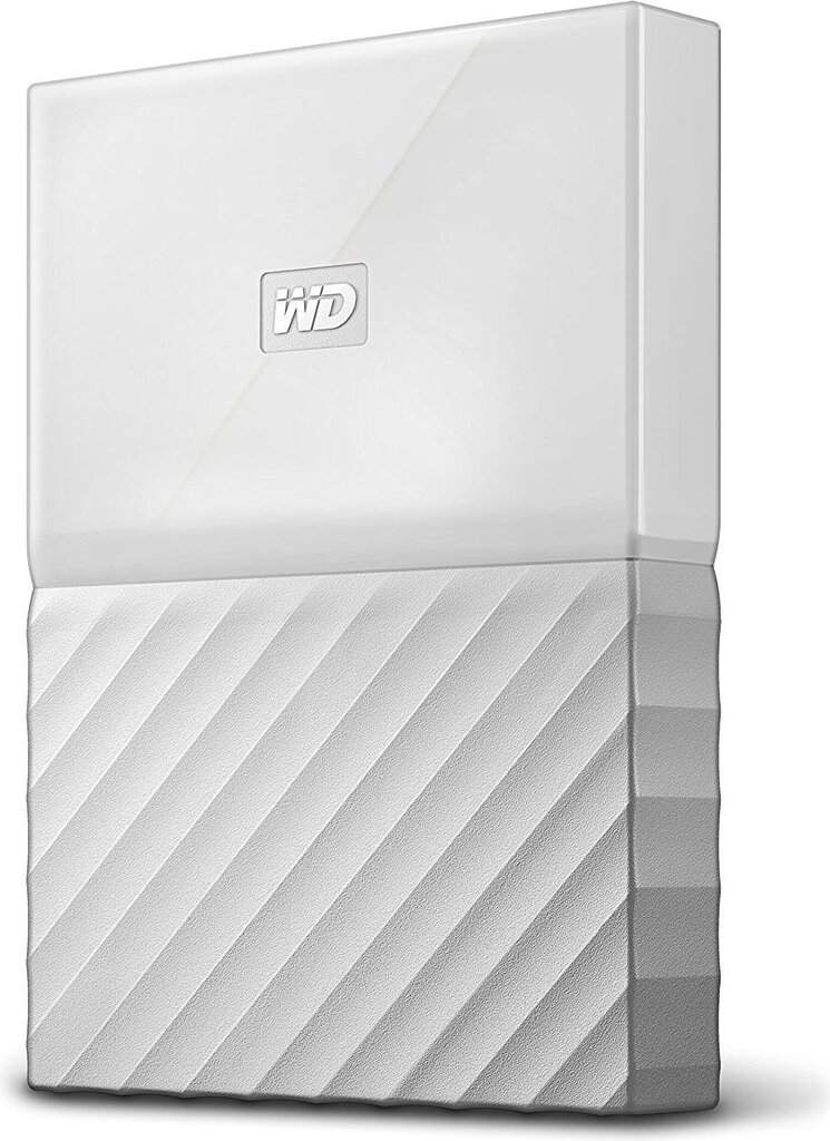 WD My Passport 2.5" 4 TB, USB 3.0, Balta цена и информация | Išoriniai kietieji diskai (SSD, HDD) | pigu.lt