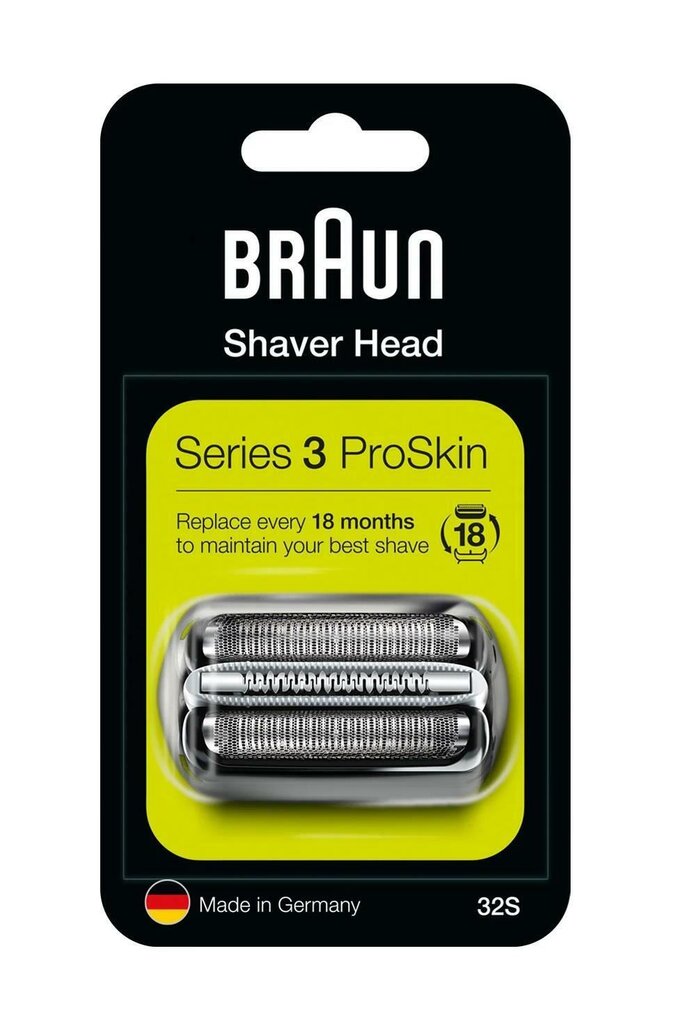 Braun 32S Series3 цена и информация | Grožio prekių priedai | pigu.lt