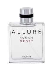 Chanel Allure Homme Sport Одеколон для мужчин 50 мл цена и информация | Мужские духи | pigu.lt