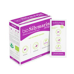 BIO SILYMARIN 105 mg, гранулы, 28 пакетиков цена и информация | Витамины, пищевые добавки, препараты для хорошего самочувствия | pigu.lt