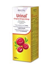 Maisto papildas Urinal sirupas, 150 ml kaina ir informacija | Vitaminai, maisto papildai, preparatai gerai savijautai | pigu.lt