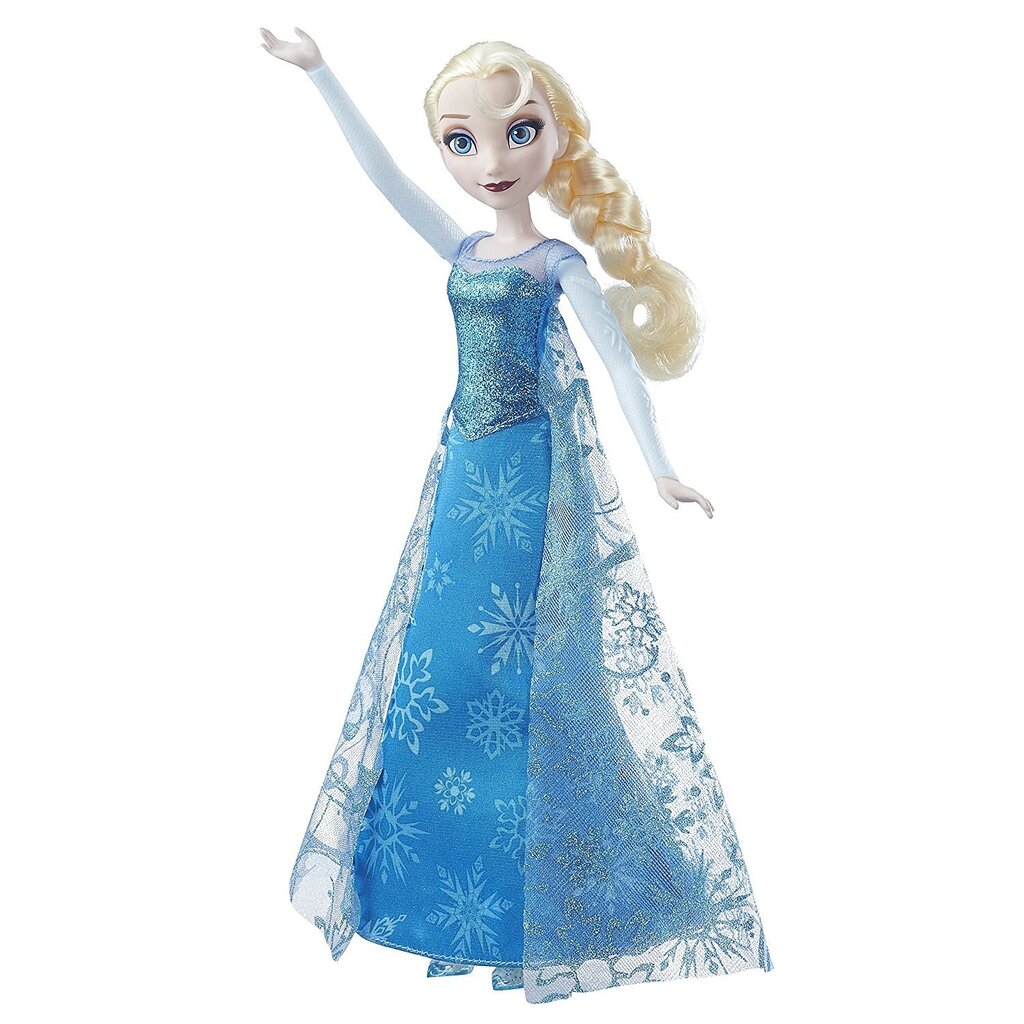 Šviečianti muzikinė lėlė Elza Ledo Šalis (Frozen) kaina ir informacija | Žaislai mergaitėms | pigu.lt