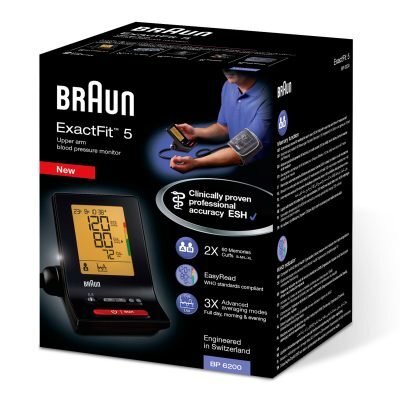 Braun ExactFit 5 kaina ir informacija | Kraujospūdžio matuokliai | pigu.lt