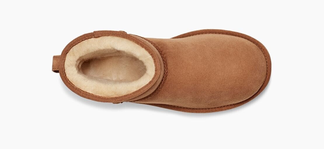 UGG moteriški aulinukai Classic Mini II, rudi kaina ir informacija | Aulinukai, ilgaauliai batai moterims | pigu.lt