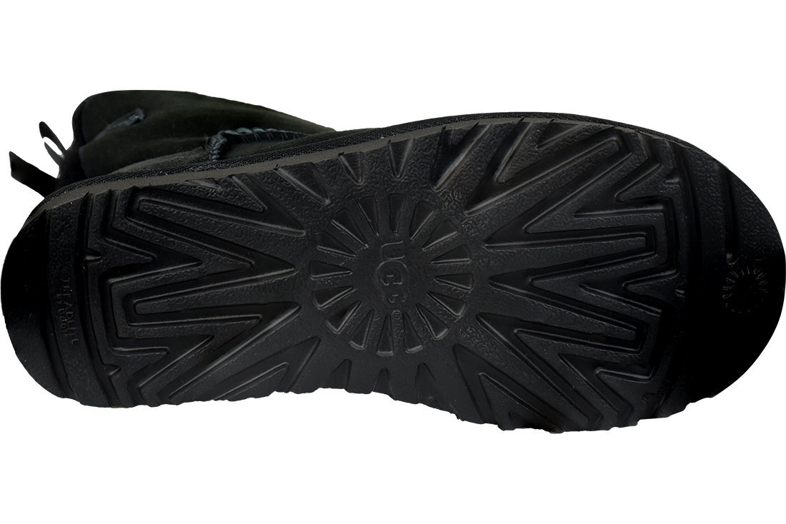 Aulinukai moterims UGG Mini Bailey Bow II, juodi kaina ir informacija | Aulinukai, ilgaauliai batai moterims | pigu.lt