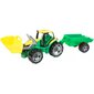 Galingas traktorius su priekaba LENA Giga Trucks, 110 cm kaina ir informacija | Žaislai berniukams | pigu.lt