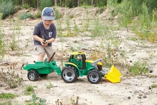 Galingas traktorius su priekaba LENA Giga Trucks, 110 cm kaina ir informacija | Lena Vaikams ir kūdikiams | pigu.lt