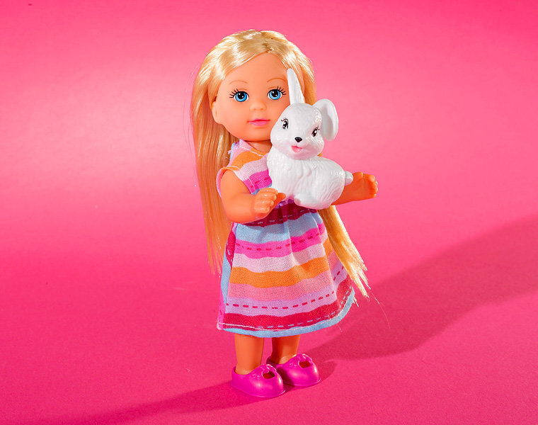 Lėlė su gyvūnėliu Simba Evi Love, 1 vnt.,105730513 kaina ir informacija | Žaislai mergaitėms | pigu.lt