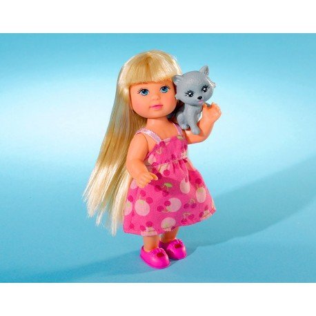 Lėlė su gyvūnėliu Simba Evi Love, 1 vnt.,105730513 kaina ir informacija | Žaislai mergaitėms | pigu.lt