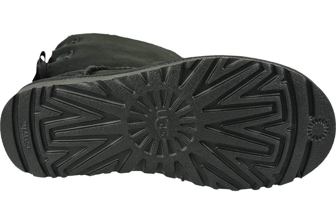 Žieminiai batai UGG Bailey Bow II (1016225-BLK), juodi kaina ir informacija | Aulinukai, ilgaauliai batai moterims | pigu.lt