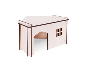 Pet Inn домик для грызунов, 22,8 x 22,8 x 12 см цена и информация | Клетки и аксессуары для грызунов | pigu.lt