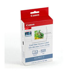 CANON KC-18IS card size, square label kaina ir informacija | Kasetės rašaliniams spausdintuvams | pigu.lt