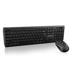 Беспроводная клавиатура + мышь Modecom MC-7200 цена и информация | Клавиатуры | pigu.lt