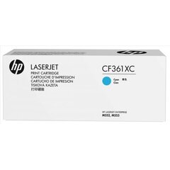 HP No.508X HC (CF361X), голубой картридж цена и информация | Картриджи для лазерных принтеров | pigu.lt