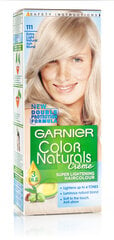 Ilgalaikiai plaukų dažai Garnier Color Naturals, Extra Light Natural Ash Blond kaina ir informacija | Plaukų dažai | pigu.lt