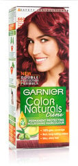 Ilgalaikiai plaukų dažai Garnier Color Naturals, Fiery Pure Red "Nouveau Rouge" kaina ir informacija | Plaukų dažai | pigu.lt
