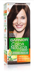 Стойкая краска для волос Garnier Color Naturals, Natural Brown цена и информация | Краска для волос | pigu.lt