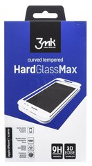 Защита из закаленного стекла для экрана 3MK HardGlass Max, предназначена для iPhone 7, черная цена и информация | Защитные пленки для телефонов | pigu.lt