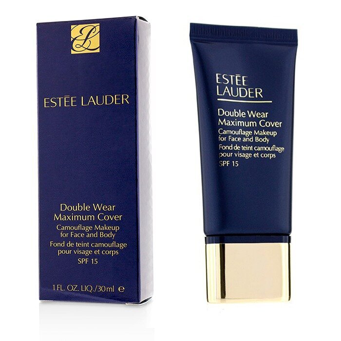 Makiažo pagrindas Estee Lauder Double Wear Maximum Cover 30 ml, 2C5 Creamy Tan kaina ir informacija | Makiažo pagrindai, pudros | pigu.lt