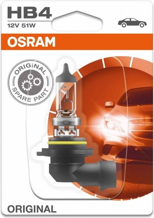 Automobilinė lemputė Osram Original Line HB4, 1 vnt. (blisteris) kaina ir informacija | Automobilių lemputės | pigu.lt