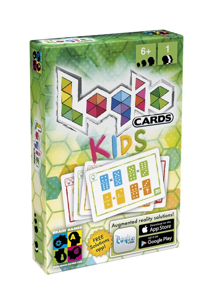 Galvosūkis Logic Cards Kids LT, LV, EE, RU kaina ir informacija | Stalo žaidimai, galvosūkiai | pigu.lt