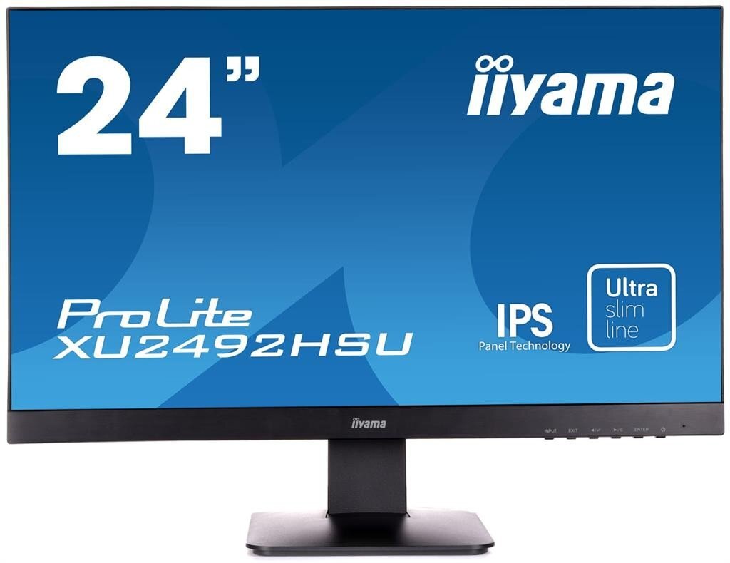 Iiyama ProLite XU2492HS-B1 24 '' цена и информация | Monitoriai | pigu.lt