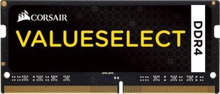 Corsair DDR4 SODIMM 8 ГБ 2133 МГц CL15 (CMSO8GX4M1A2133C15) цена и информация | Оперативная память (RAM) | pigu.lt
