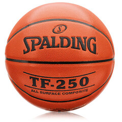 Баскетбольный мяч SPALDING TF250 цена и информация | Баскетбольные мячи | pigu.lt