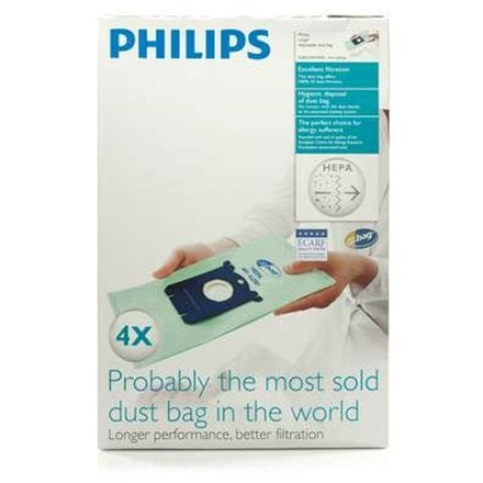 Philips FC8022/04, 4 vnt. kaina ir informacija | Dulkių siurblių priedai | pigu.lt