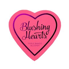 Skaistalai Makeup Revolution London Blushing Hearts 10 g, Bursting With Love цена и информация | Бронзеры (бронзаторы), румяна | pigu.lt