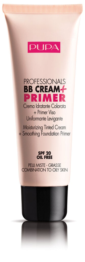 BB kremas mišriai ir riebiai odai Pupa BB Cream SPF20 50 ml цена и информация | Veido kremai | pigu.lt