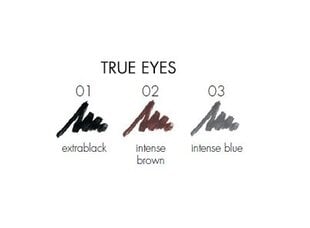 Akių kontūro pieštukas Pupa True Eyes 01 Intense Black, 1.4 g kaina ir informacija | Pupa Kvepalai, kosmetika | pigu.lt