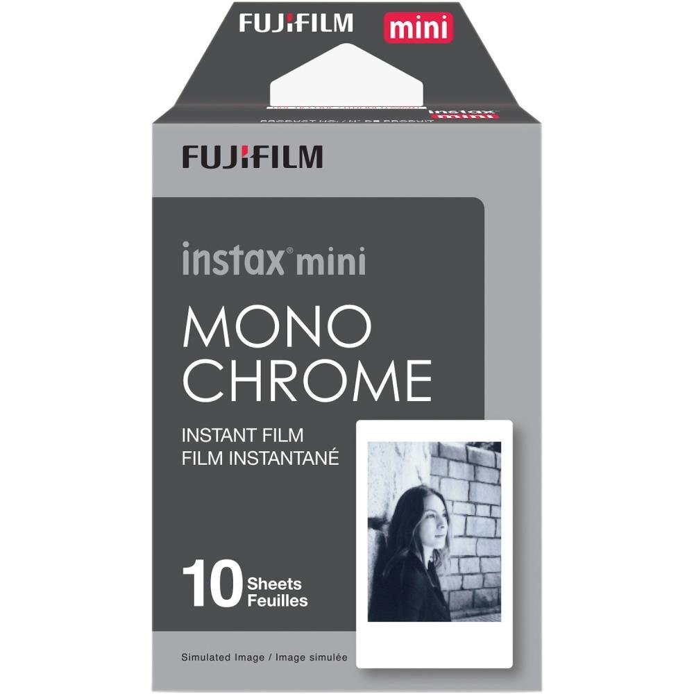 Foto juostelė FUJIFILM INSTAX MINI FILM MONOCHROME, juoda/ balta цена и информация | Priedai fotoaparatams | pigu.lt