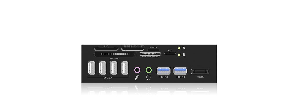 Icy Box IB-863A-B цена и информация | Adapteriai, USB šakotuvai | pigu.lt