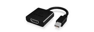 IcyBox Mini DisplayPort to HDMI Adapter kaina ir informacija | Adapteriai, USB šakotuvai | pigu.lt