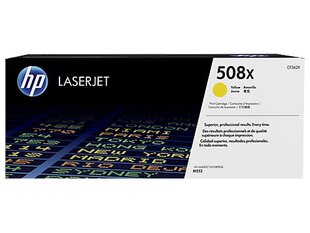 Spausdintuvo kasetė HP 508X HC (CF362X), geltona kaina ir informacija | Kasetės lazeriniams spausdintuvams | pigu.lt