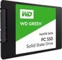 Western Digital Green 240GB SATA3 (WDS240G1G0A) цена и информация | Vidiniai kietieji diskai (HDD, SSD, Hybrid) | pigu.lt