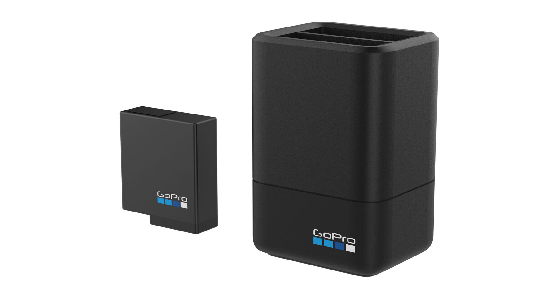 GoPro Dual Battery Charger + Battery (HERO5 Black) kaina ir informacija | Akumuliatoriai vaizdo kameroms | pigu.lt