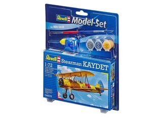 Revell - Stearman Kaydet dovanų komplektas, 1/72, 64676 kaina ir informacija | Revell Vaikams ir kūdikiams | pigu.lt