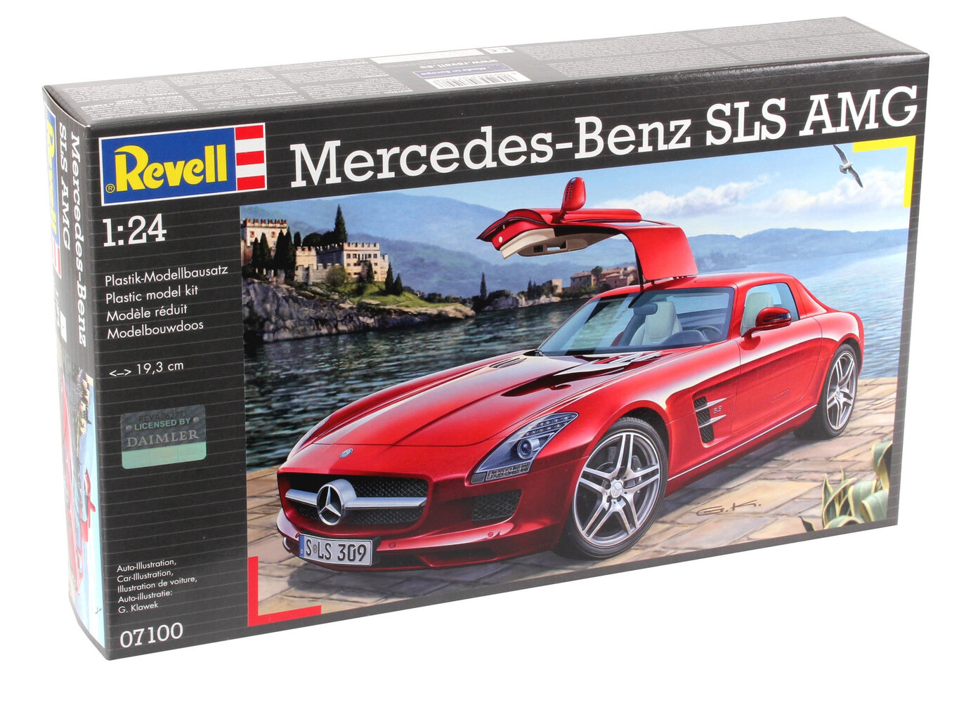 Konstruktorius Revell, Mercedes SLS AMG kaina ir informacija | Konstruktoriai ir kaladėlės | pigu.lt
