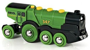 Игрушка большой зеленый паровоз Brio, 33593, 3 г. + цена и информация | Игрушки для мальчиков | pigu.lt