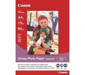 Canon GP-501 A4 Glossy 210g 100 pages kaina ir informacija | Priedai fotoaparatams | pigu.lt