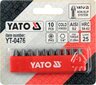 Antgalių rinkinys Yato PH3x25mm 1/4", 10vnt. kaina ir informacija | Mechaniniai įrankiai | pigu.lt