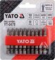 Antgalių rinkinys 10vnt. Yato PH2x50mm 1/4" цена и информация | Mechaniniai įrankiai | pigu.lt