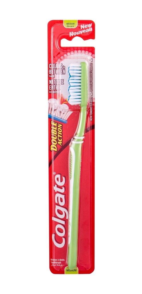 Dantų šepetėlis Colgate Double Action цена и информация | Dantų šepetėliai, pastos | pigu.lt